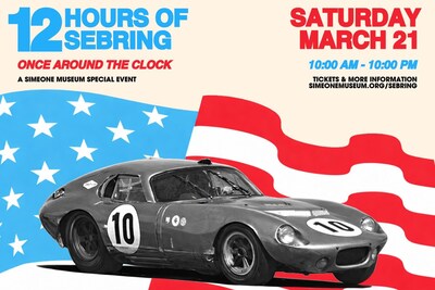 Simeone Museum Brings 12 Hours of Sebring to Philadelphia for America’s 250th Anniversary